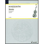 Viola Sonata op. 25, no. 1; Paul Hindemith (Schott Editions)