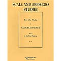 Scale and Arpeggio Studies, book 1, viola; Lifschey