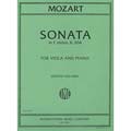 Sonata in E Minor, K.304, Viola/Piano; Mozart (Int)