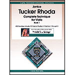Complete Technique for Viola, book 1; Janice Tucker Rhoda (Carl Fischer)