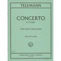 Concerto in G Major, viola and piano; Georg Philipp Telemann (International)