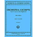Orchestral Excerpts, volume 1, viola (Vieland); Various