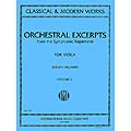 Orchestral Excerpts, volume 1, viola (Vieland); Various