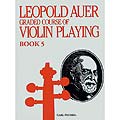 Graded Course, Book 5 (Medium Advanced) for violin; Leopold Auer (Carl Fischer)