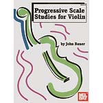Progressive Scale Studies for Violin.  By John Bauer - Mel Bay Publications