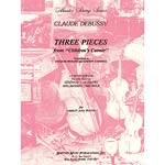 Three Pieces from Children's Corner, for violin and piano; Claude Debussy (Masters Music)