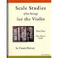 Scale Studies (one string) for the Violin, book 1; Cassia Harvey (C. Harvey Publications)
