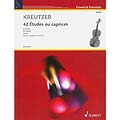 42 Etudes or Caprices for violin; Rodolphe Kreutzer (Schott)