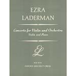 Concerto for Violin; Ezra Laderman (Oxford University Press)