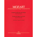 Sonatas for piano and violin, Volume 2, Early Viennese (urtext); Wolfgang Amadeus Mozart (Barenreiter Verlag)