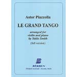 Le Grand Tango, Violin and Piano; Astor Piazzolla (Berben Editioni)