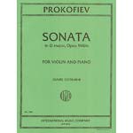 Sonata No. 2 in D Major, Op. 94a, Violin and Piano; Sergei Prokofiev (International)