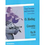 Concerto in B Minor, Op. 35, for violin and piano; Oskar Rieding (Bosworth)