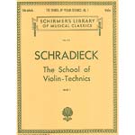 School of Violin Techniques, Book 1; Henry Schradieck (G. Schirmer)
