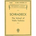 School of Violin Techniques, Book 3; Henry Schradieck (G. Schirmer)