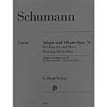 Adagio and Allegro, Op. 70, violin and piano; Robert Schumann (G. Henle Verlag)