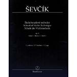 School of Violin Technics, Op. 1, Part 1, for violin (urtext); Otakar Sevcik (Barenreiter Verlag)