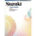 Suzuki Violin School, volume 9, piano accompaniment, revised (Summy Birchard)