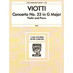 Concerto No. 23 in G Major, for violin and piano (David); Giovanni Viotti (Carl Fischer)