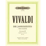 Four Seasons, op. 8, no. 4 "Winter", for violin and piano; Antonio Vivaldi (C. F. Peters)