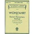 Easiest Elementary Method op. 38, for violin; Franz Wohlfahrt (Schirmer)