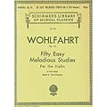 Fifty Easy Melodic Studies op. 74, book 2, violin; Franz Wohlfahrt (Schirmer)