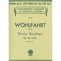 Sixty Studies, op. 45, book 1, for violin; Franz Wohlfahrt (Schirmer)