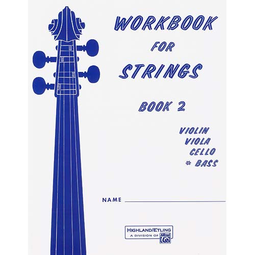 Workbook for Strings, book.2, Bass; Etling