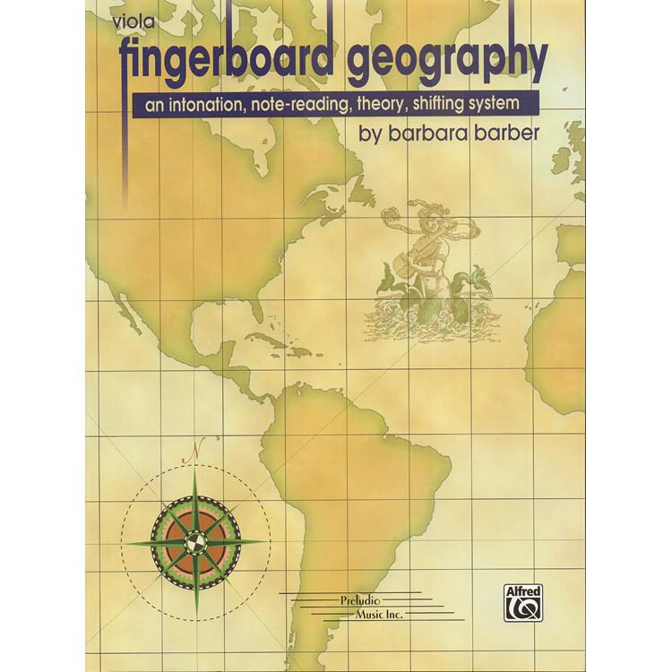 Fingerboard Geography for Viola, volume 1 by Barbara Barber (Alf)