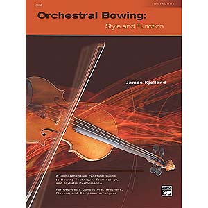 Orchestral Bowing, workbook SCORE; Kjelland (Alf)