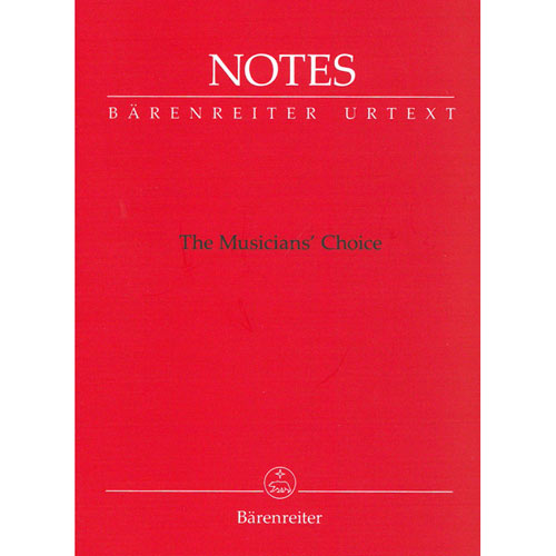 8-Stave Mini Notebook, 4" X 6", Mozart Red (Barenreiter)