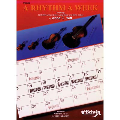 A Rhythm A Week for Violin; Witt (WB)