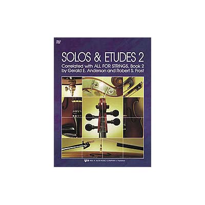 All for Strings Solos & Etudes, Book 2, for cello; Anderson/Frost (Neil Kjos Music)