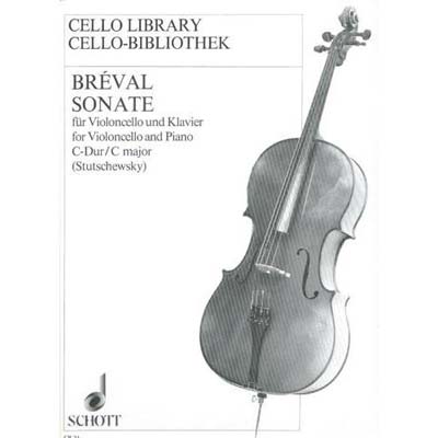Sonata in C Major, for cello and piano (Stutachevsky); Jean-Baptiste Breval (Schott)