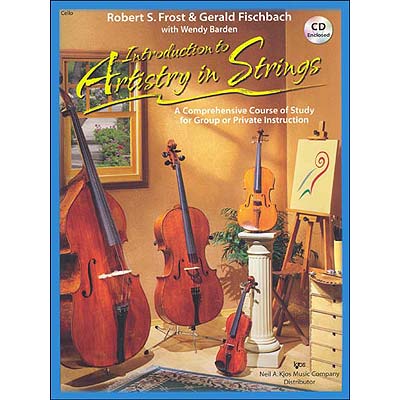 Introduction to Artistry in Strings, book/CD, cello; Frost (Neil A. Kjos Music)