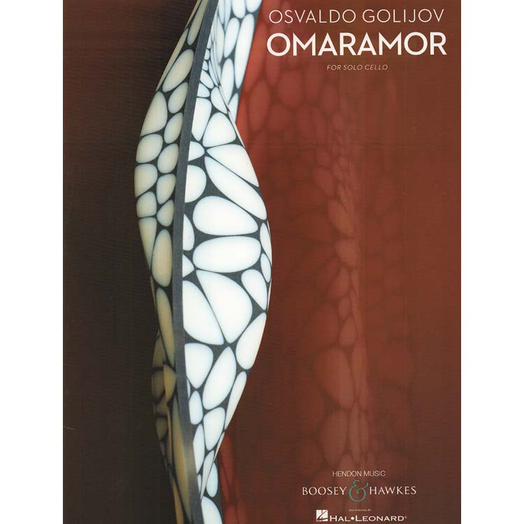 Omaramor for solo cello; Osvaldo Golijov (Boosey & Hawkes)