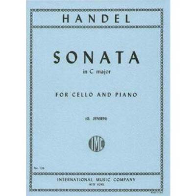 Sonata in C Major, cello and piano; George Frederic Handel (International)