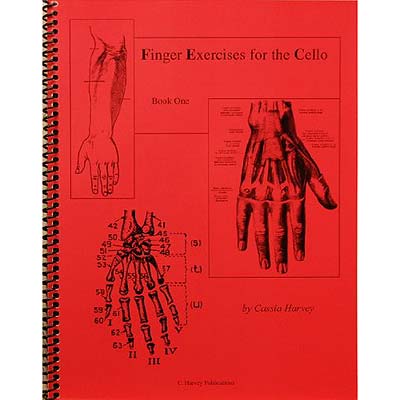 Finger Exercises for the Cello, book 1; Cassia Harvey (C. Harvey Publications)