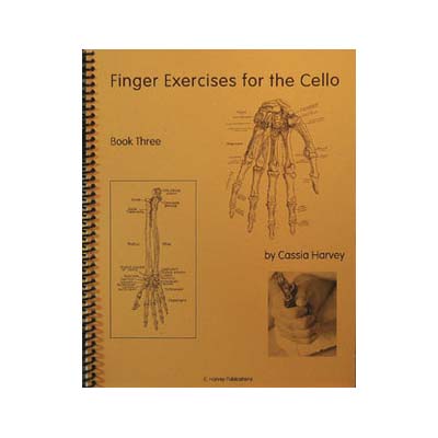 Finger Exercises for the Cello, book 3; Cassia Harvey (C. Harvey Publications)