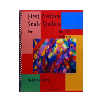 First Position Scale Studies for the Cello, book 1; Cassia Harvey (C. Harvey Publications)