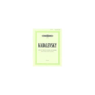 Five Studies, Op. 67, Cello; Dmitry Kabalevsky (C. F, Peters)