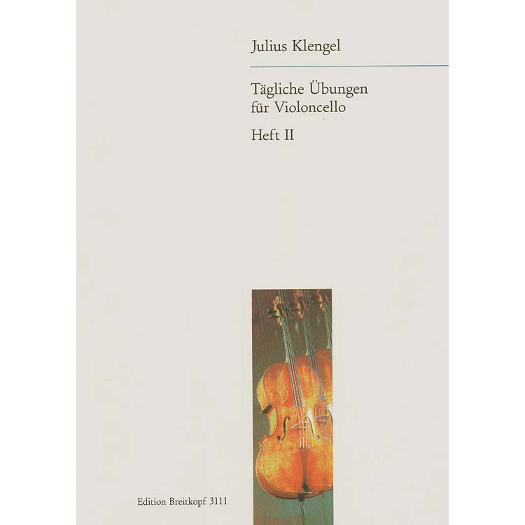 Daily Studies for the Left Hand, volume  2, cello; Klengel
