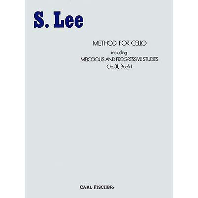 Method for Cello, op.1, book 1 (includes Etudes); Sebastian Lee (Carl Fischer)