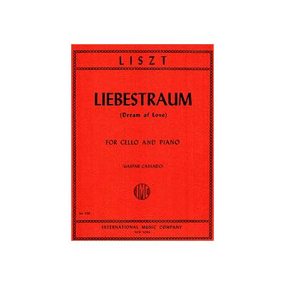 Liebestraum (Love's Dream), Cello/Piano; Liszt (Int)