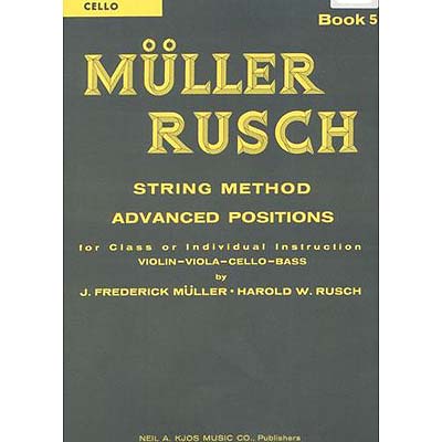 String Method, book 5, cello; Muller/Rusch (Kjos)