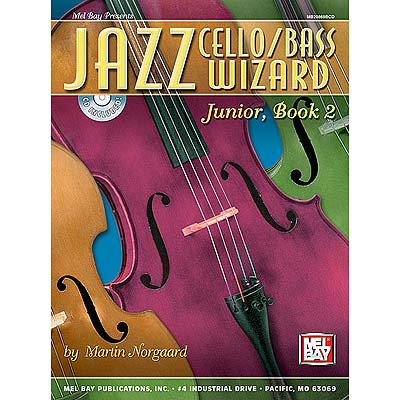 Jazz Cello/Bass Wizard Jr., book/CD, volume 2; Norgaard (MB)