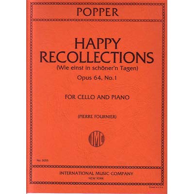 Happy Recollections, op. 64, no. 1; Popper (Int)