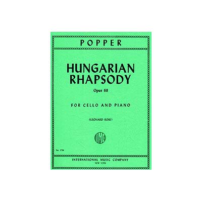 Hungarian Rhapsody, op. 68, cello (Rose); David Popper (Int)