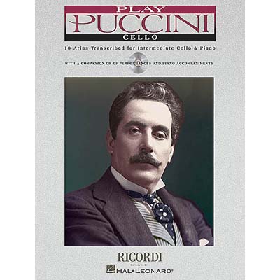 Play Puccini, 10 Arias for Cello, book with online audio access; Giacomo Puccini (Ricordi)