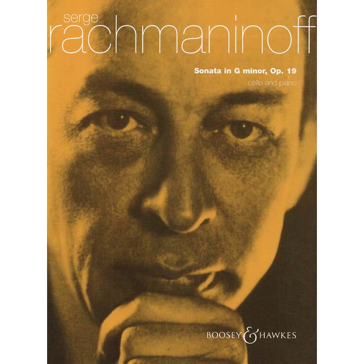 Sonata in G Minor, op.19, Cello & Piano; Sergei Rachmaninoff (Boosey & Hawkes)